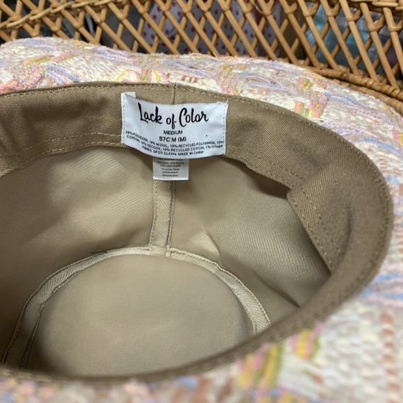 - Free people lack of color tweed cowboy hat size medium net main image 5